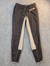 Goode Rider Breeches Tapered Equestrian Horse Riding Pants Black Women's 28R