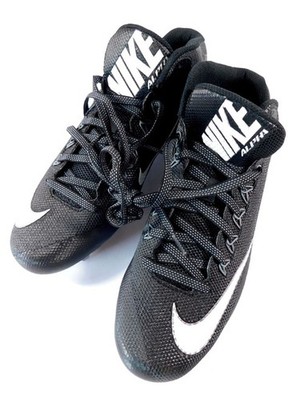 2014 Nike Alpha Pro 2 3/4 TD Football Cleats Men's 12.5 Black/White 719932-010