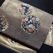 Nagoya Obi Belt Band Kyusun Pure Silk Kimono Nagoya Style Japan (K2035)