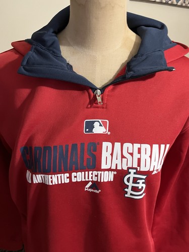 MLB Authentic Collection St Louis Cardinals Hoodie Child Size XL (18) - Picture 3 of 9