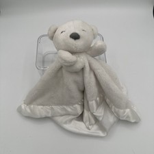 Carters Polar Bear Lovey Security Blanket White Baby Plush Toy 2018