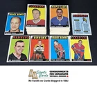 1965-66 TOPPS HOCKEY PART SET + EXTRAS/ESPOSITO-CHEEVERS-GIACOMIN HENDERSON RCs+
