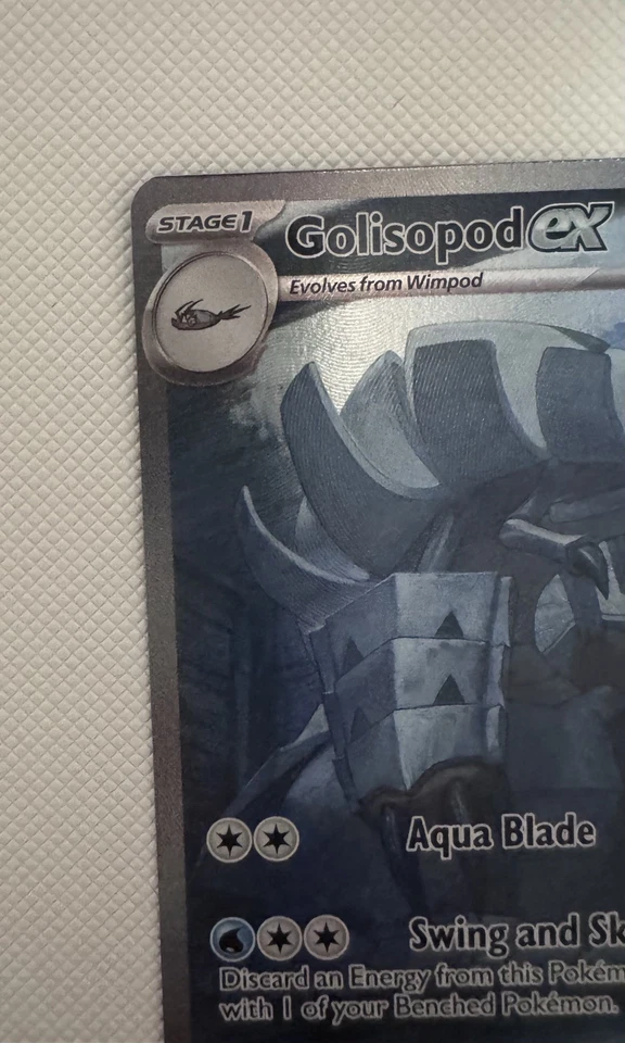 Golisopod ex 246/182 Sv04: Paradox Rift Holo Pokemon Card slight dent  - Image 2 of 4