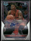 2022-23 Bowman University Chrome #83 DaRon Holmes Chrome Prospect Autographs