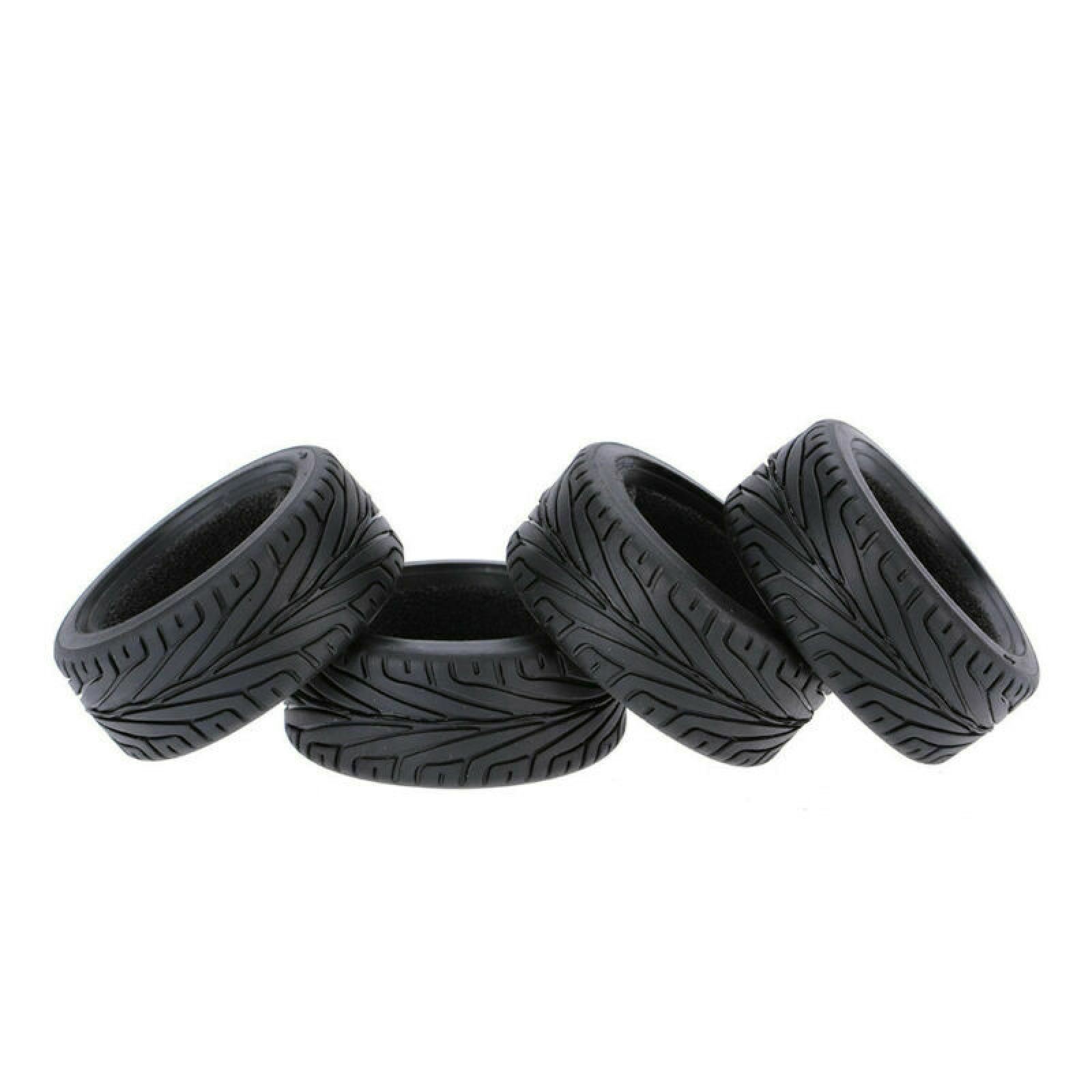 4Pack Rubber Tires Tyres For Wltoys A949 A959 A969 A979 K929