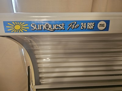Sun Quest Pro 24RS Tanning Bed Red Light Therapy   Face Tanner