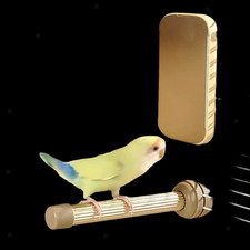 Heated Bird Perch Parrot Perch Parrot Stand Easy Install Bird Cage Warmer for