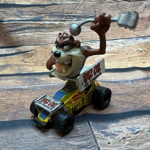 Matchbox vintage 1993 Looney Tunes Taz olio sprint auto Pro Racers diavolo della Tasmania - Foto 1 di 7