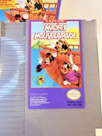 Mickey Mousecapade Nintendo NES CIB Complete in Box