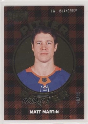 2021-22 Skybox Metal Universe Pitter Patter Gold 60/99 Matt Martin #PP-7 4et