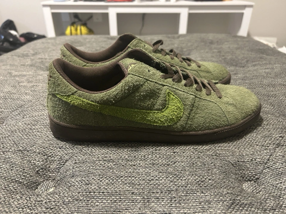 Zapatillas Nike SB Oscar The Grouch 310704-331 Verde Talla 13 2006 Clásicas Raras Usadas en Excelente Condición Foto 3 de 4