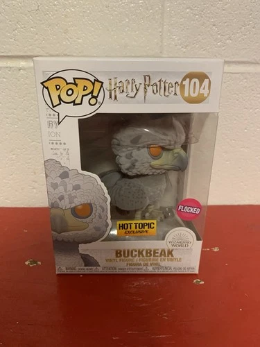 Harry Potter Funko Pop Buckbeak Flocked #104 Hot Topic Exclusive