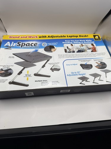 Air Space Laptop Desk by Bulb Head As Seen On TV Laptop Adjustable Stand - Picture 5 of 7