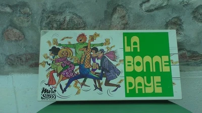 JEU DE SOCIETE Vintage La BONNE PAYE En Francs 1977 - Photo 1/4