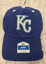 Kansas City Royals Baseball Hat KIDS Cap Blue Fan Favorite Adjustable NEW