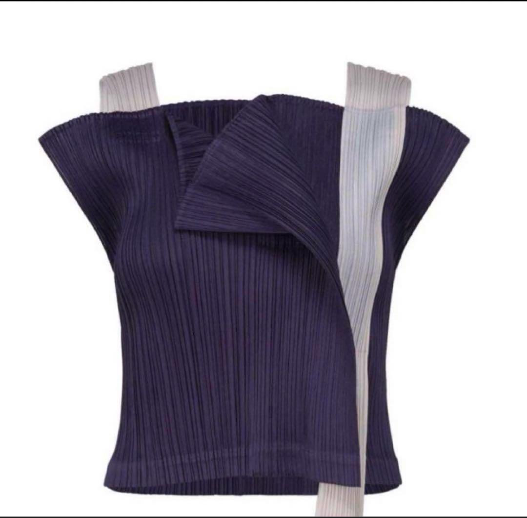 トップス made in japan pleatsplease tops et2 Pleats Please Issey Miyake Sheer Bounce Knit Short Sleeve