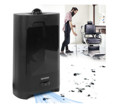 Barber Shop & Salon Hair Stand by Vacuum Cleaner   Black
