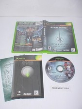 STAR WARS: JEDI KNIGHT - JEDI ACADEMY game complete with/ manual- Microsoft XBOX