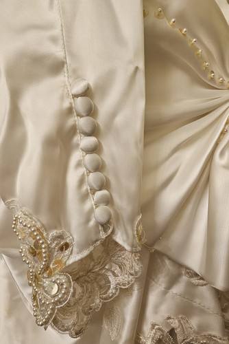 Alfred Angelo Vintage Brautkleid Größe 14, Halloween Kostüm, Spitzenperlen... - Bild 9 von 12