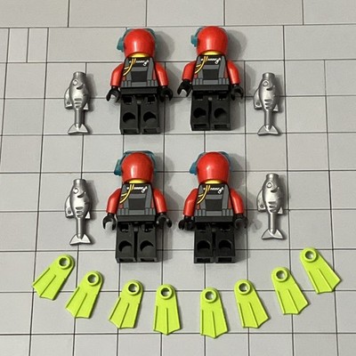 mimiページ LEGO Minifigure City Deep Sea Diving Exploration Sharks Boat 60095
