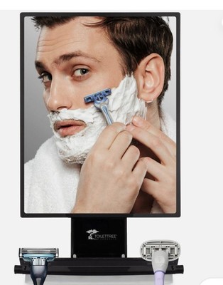 Shaving Lighted Shower Mirror