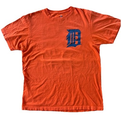 はやめねほらや　デトロイト・タイガース (V) #35 ジャスティン Detroit Tigers Baseball T-Shirt Justin Verlander #35 Majestic MLB