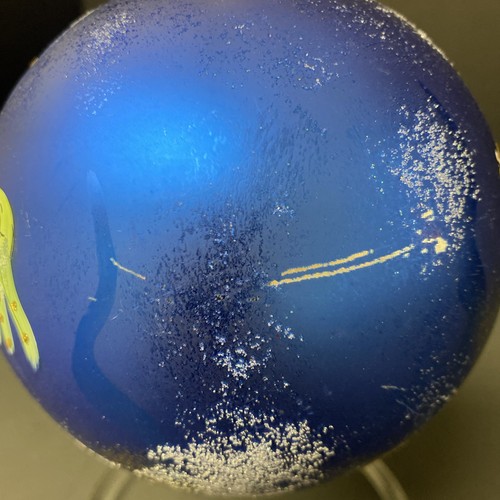 Radko Ornamento Merman Bajo el Mar Jumbo Bola Vidrio Pintado a Mano 4.5" Sirena - Imagen 7 de 12