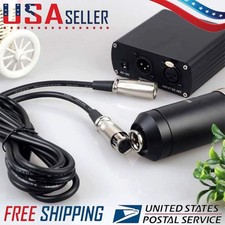 XLR Microphone MIC 3-Pin Male To Female Cable Cord Connector Extension Shielded