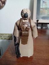 Vintage Star Wars 1981 4-LOM  Zuckuss  Bounty Hunter Figure Complete NO REPRO HK