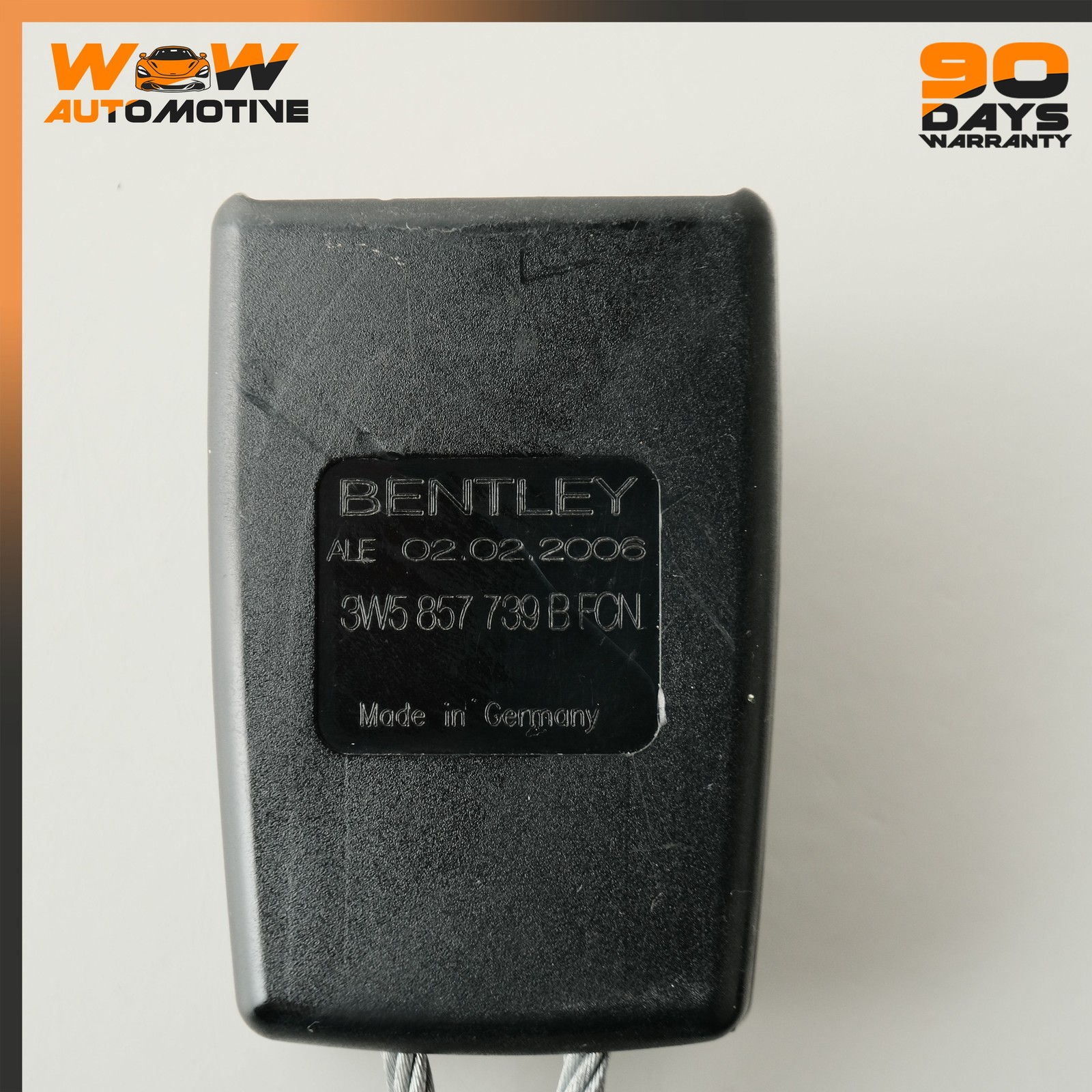 Bentley Continental Flying Spur 2009-2013 REAR+LEFT Seat belt buckle