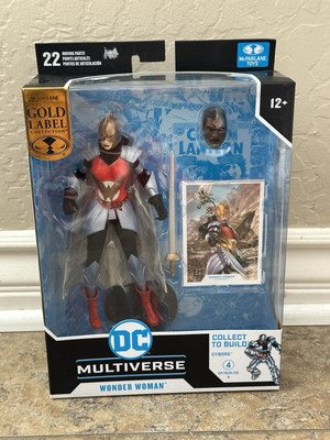 McFarlane DC Multiverse: Gold Label Flashpoint Wonder Woman Cyborg BAF