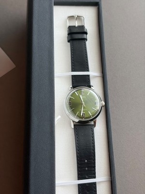 Timex Marlin Automatik Uhr grünes Zifferblatt 40mm - fast neu, nur wenige Stunden getragen