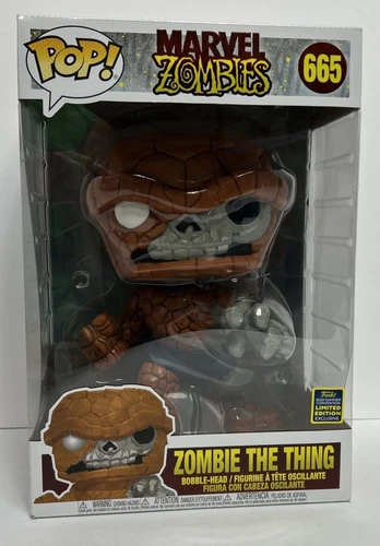 Funko POP! Marvel Zombies #665 Zombie The Thing 10-inch 2020 Summer Convention