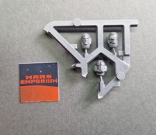 Blood Angels Tacticus Heads x 3 Set 1 Includes Sergeant Warhammer 40k Upgrades