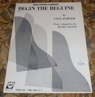 Begin the Beguine / Save the Last Dance for Me - (2) Sheet Music Pieces