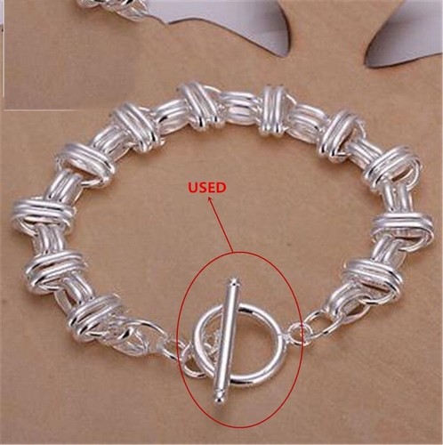 Stainless Steel OT Clasp Buckle Connectors DIY Bracelet Necklace Making 4Set/Lot - Picture 8 of 15