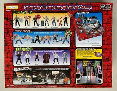 WWF KB Toys Summerslam 99 No Chance Set Vince Big Show Stone
