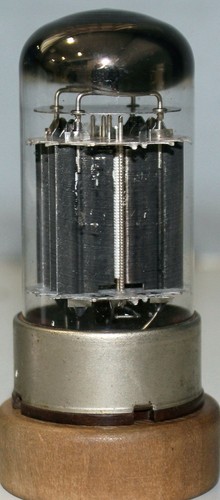 6080 11D12 6AS7G STC NOS DUAL "O" GETTER TRIPLE MICA AVO160 TESTED - Picture 4 of 7
