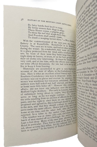 BEDFORD LIGHT ARTILLERY CIVIL WAR HISTORY BOOK, JOSEPH A. GRAVES, BEDFORD, VA - Picture 3 of 4