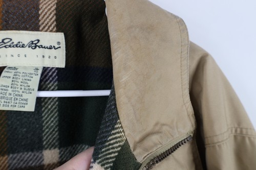 Vintage 90s Eddie Bauer Mens XL Distressed Wool Lined Mountain Parka Jacket - Picture 8 of 20