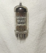 USED 12AT7 Siemens Munich gm:112/106 Twin Triode Vacuum Tube