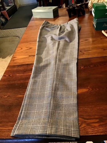 Vtg. Custom BESPOKE Summer Suit/One of a Kind/Fantastic Fabric/Cuffed Pants - Picture 7 of 7
