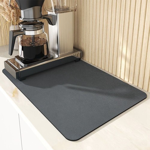 Kitchen Plates Dish Draining Absorbent Dry Mat Pans Washing Up Drying Board Pad - Picture 11 of 25