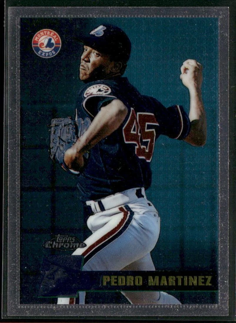 1996 Topps Chrome #121 Pedro Martinez