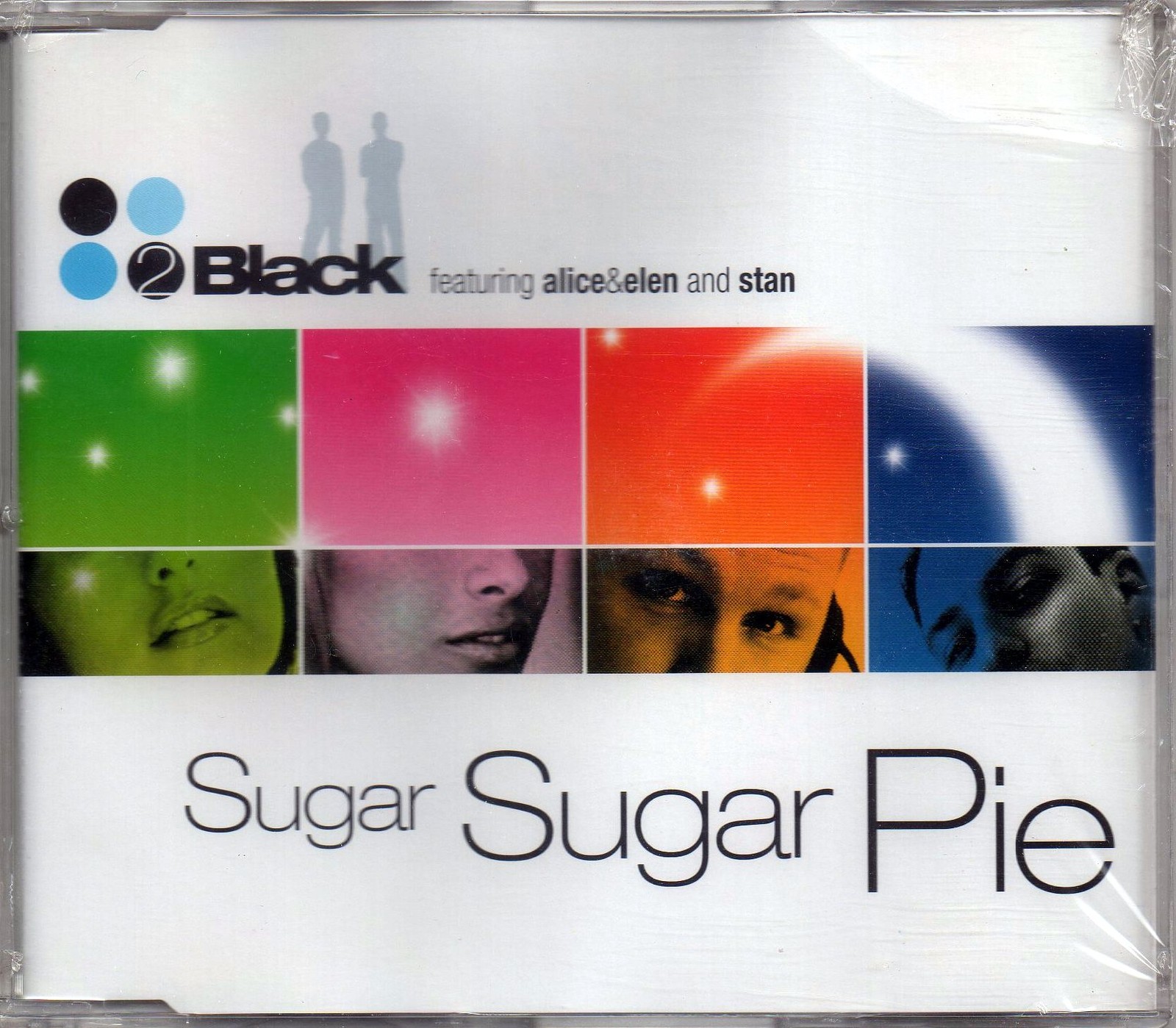 2 BLACK featuring ALICE & ELEN and STAN - SUGAR SUGAR PIE - CD SINGOLO NUOVO