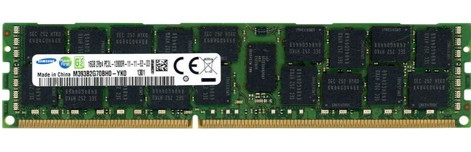 SAMSUNG 16GB 2Rx4 PC3L 12800R DDR3 ECC Reg SERVER RAM eBay