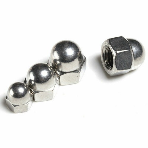 Tuercas cúpula gorra campana M3 M4 M5 M6 M8 M10 M12 M14 M16 M20 A2 304 acero inoxidable - Imagen 2 de 8