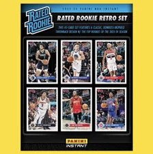2023-24 Panini Instant NBA - RATED ROOKIE RETRO 1/715 SP - Pick A Card - RC