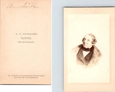 Neumann, Wien, Anschütz Vintage CDV Albumen Business Card CDV, Album Print