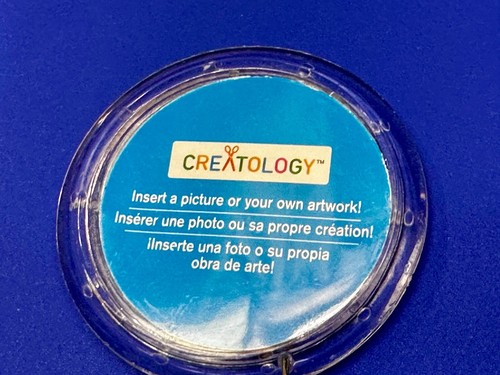 Custom Insert Your Own Picture Keychain - Round Key Ring Chain by Creatology - Imagen 5 de 16